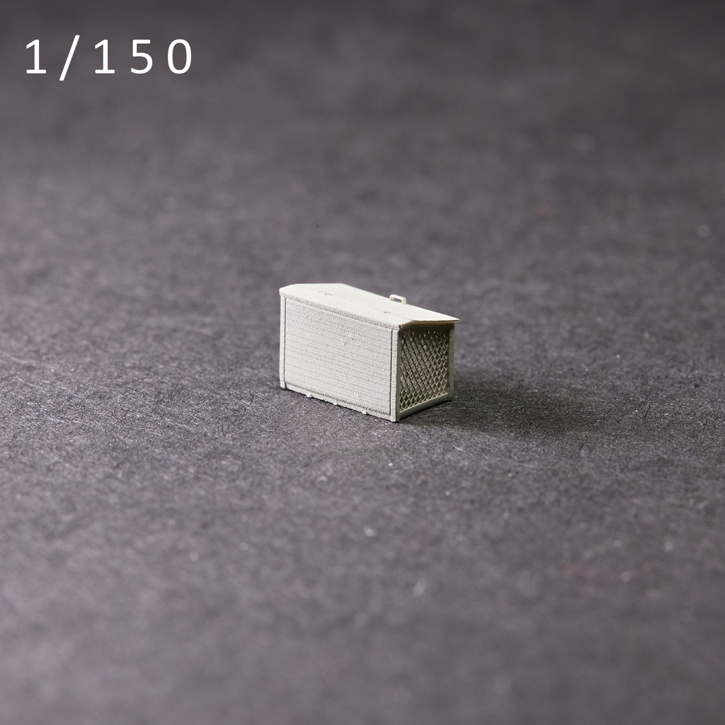 ゴミステーションB型 1/64~150スケール対応