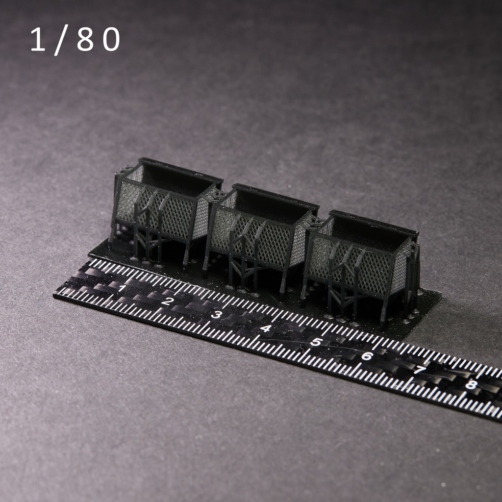 ゴミステーションB型 1/64~150スケール対応