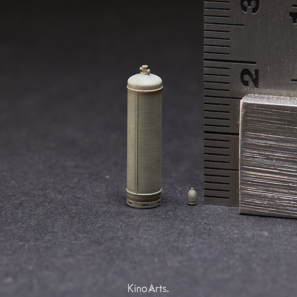 1/80スケール プロパンガスボンベ20kg+50kg【送料無料】