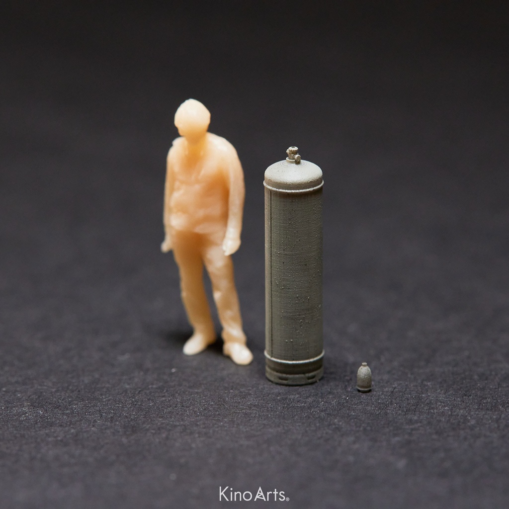 1/80スケール プロパンガスボンベ20kg+50kg【送料無料】