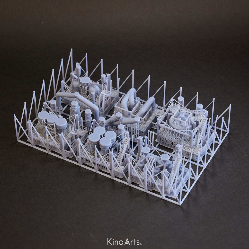 自作製作塗装・加工品 1/150スケール モーターグレーダー （1
