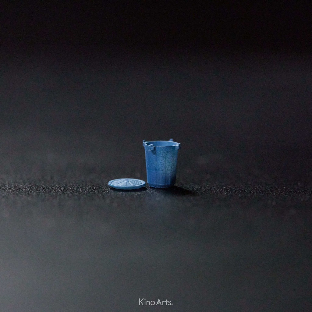 1/150スケール 90Lポリバケツ8個セット【送料無料】