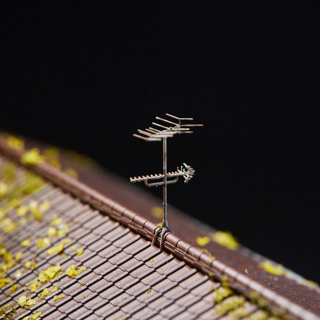 1/80スケール テレビアンテナ 8本セット【送料無料】