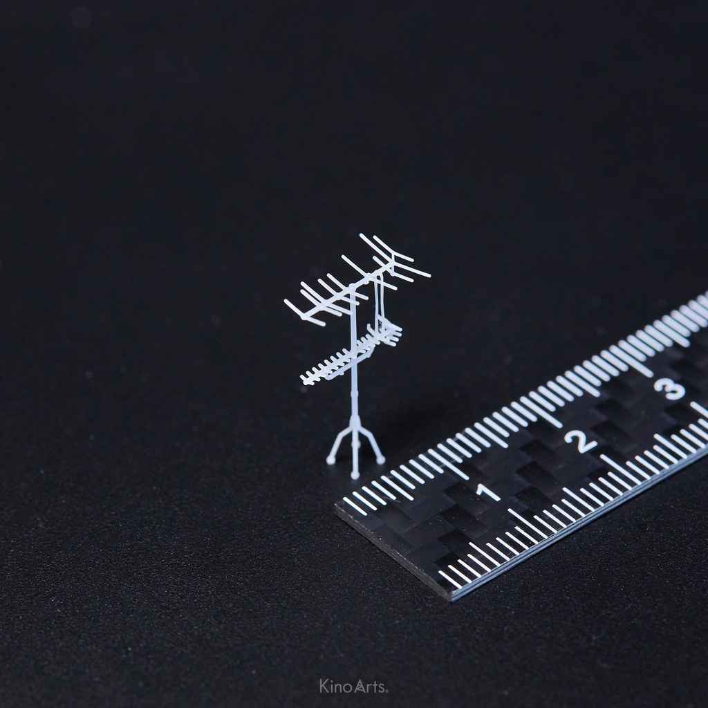 1/80スケール テレビアンテナ 8本セット【送料無料】