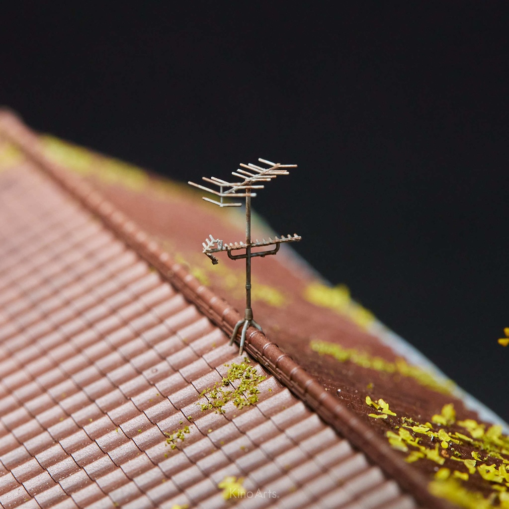 1/80スケール テレビアンテナ 8本セット【送料無料】