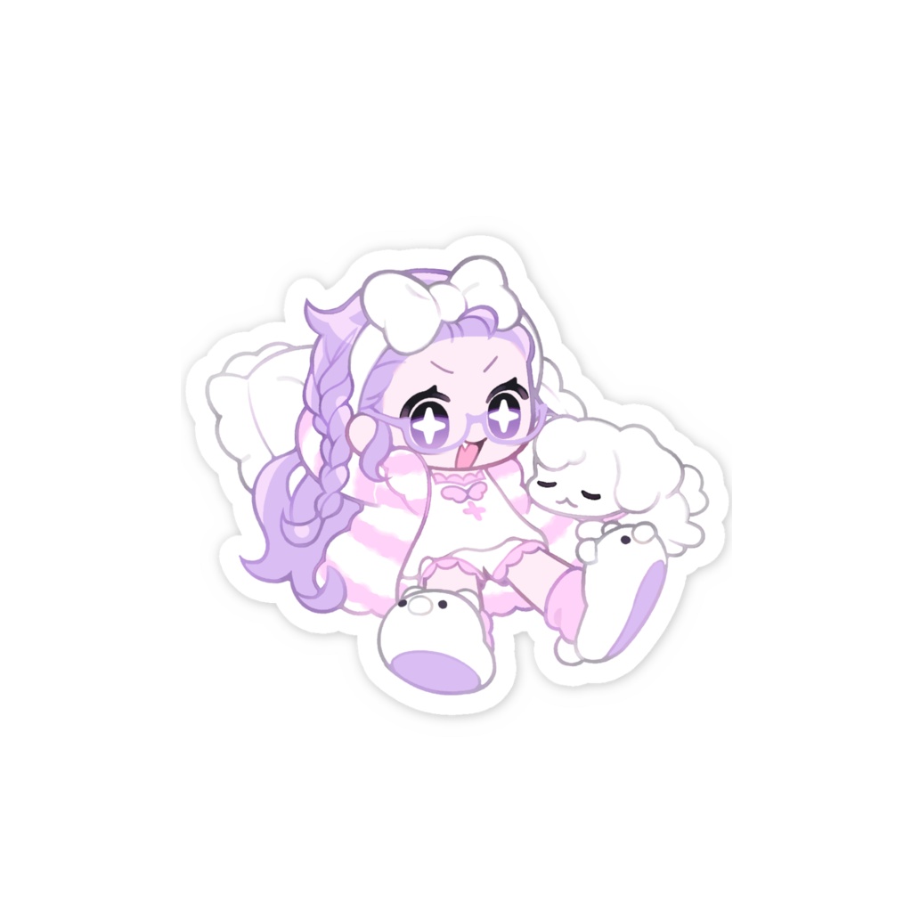 クュチャンのおまもりスマホステッカー(off style)