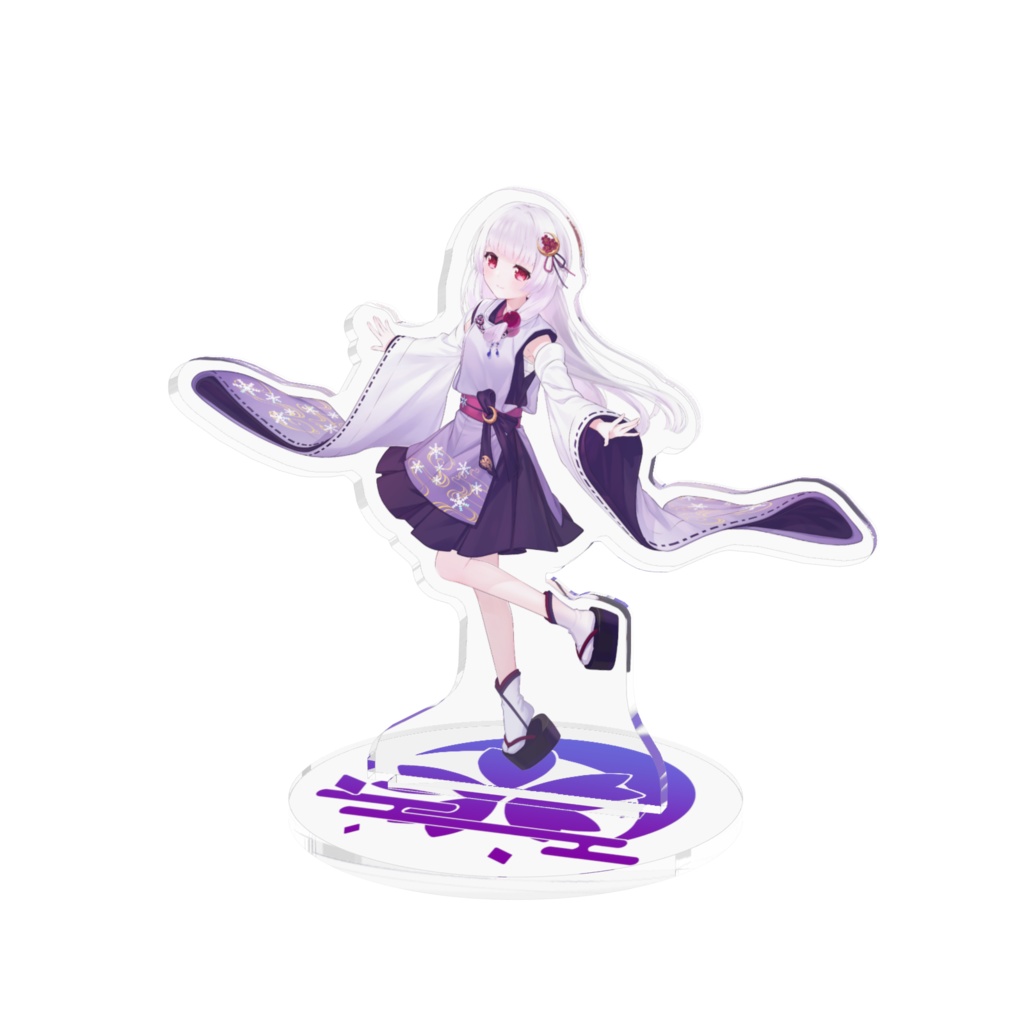 月乃夜氷雨 キービジアル アクリルフィギュア