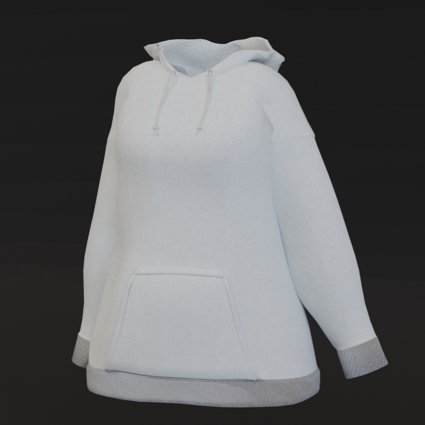 【マヌカ対応】とりあえずパーカー【VRC想定】