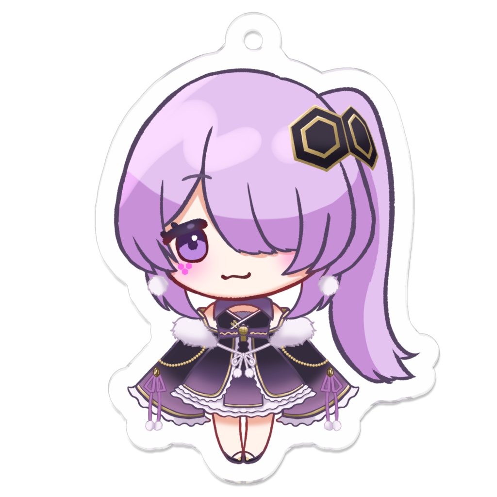 紋匁しゆアクリルキーホルダー