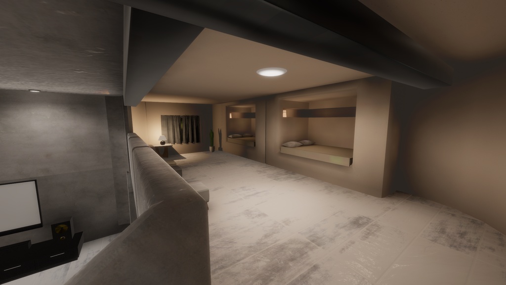 Mansion A1/モダンなマンション A1