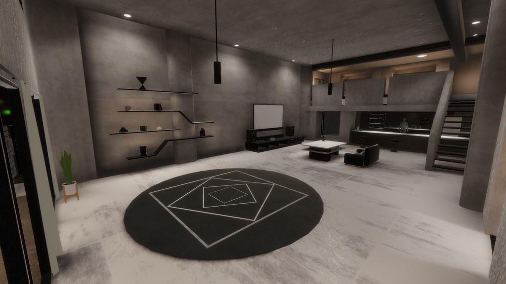 Mansion A1/モダンなマンション A1