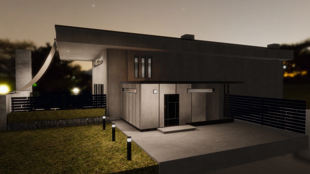 Mansion A1/モダンなマンション A1