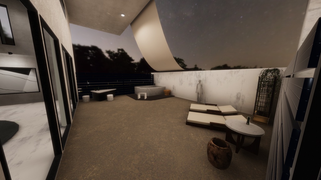 Mansion A1/モダンなマンション A1