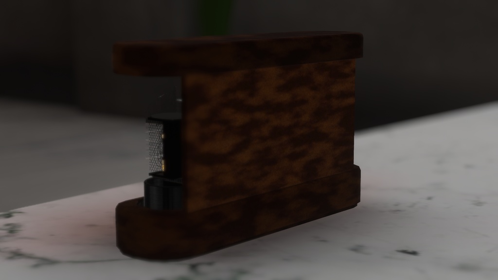 NixieClockA1/ニキシー管の置き時計 時刻表示機能つき