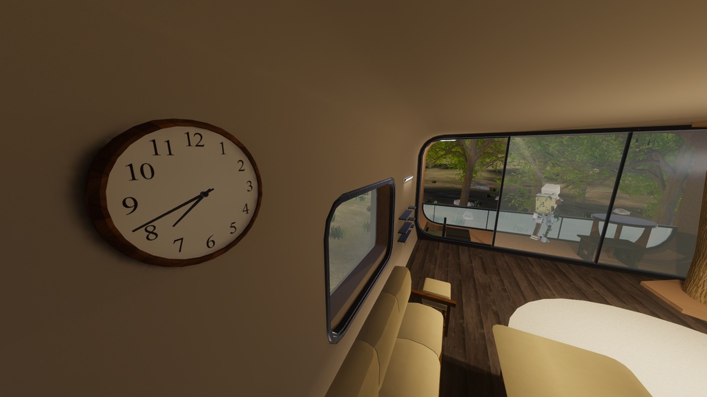 【無料】SimpleWallClock/シンプルな壁掛け時計