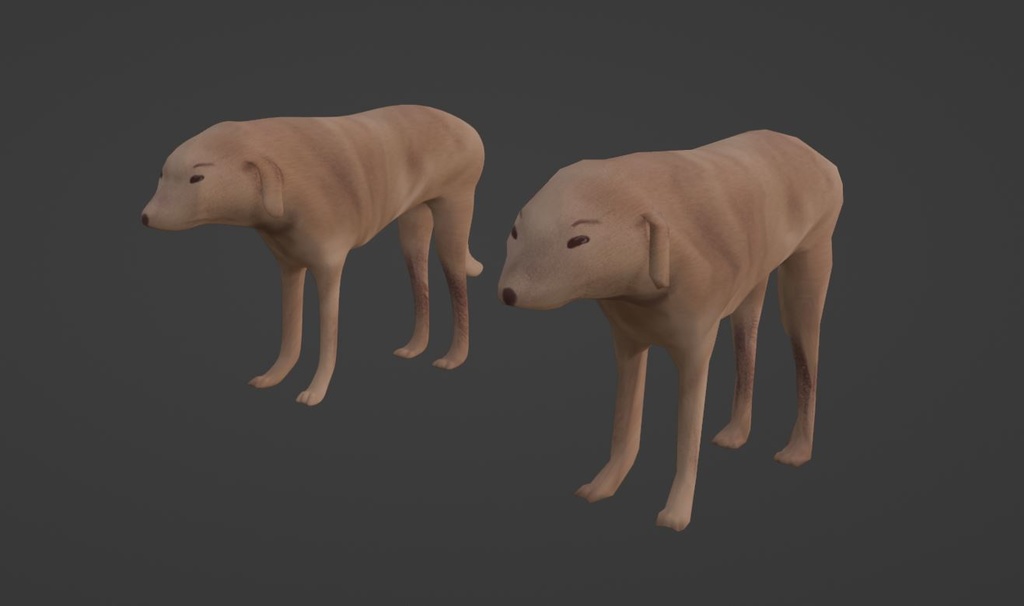 【無料】例の犬.FBX - バウ!! - 3/3