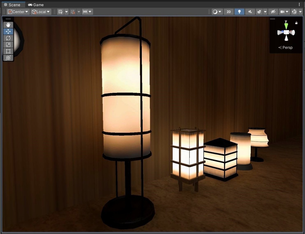 和風の照明器具セットA1