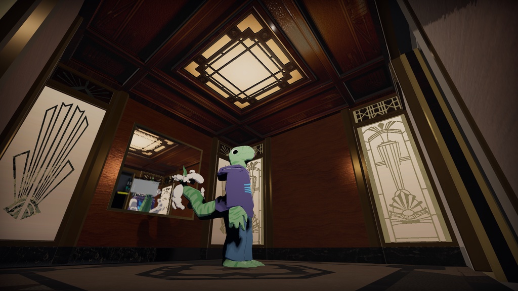 VRCワールド移動エレベーターA1/WorldTransitElevatorA1