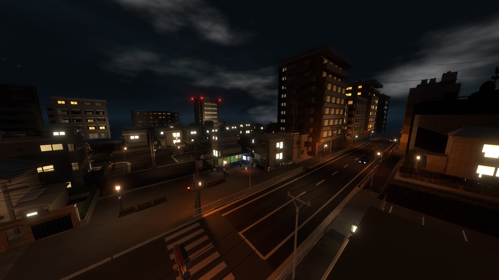 深夜のファミレス/FamiresA1【VRCワールド】