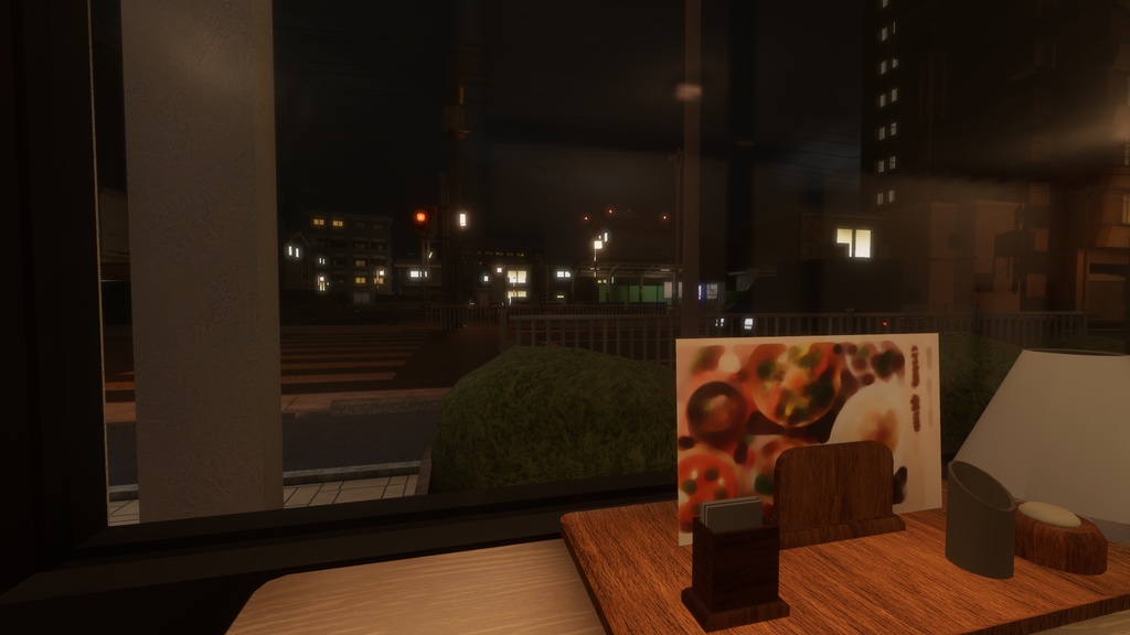 深夜のファミレス/FamiresA1【VRCワールド】