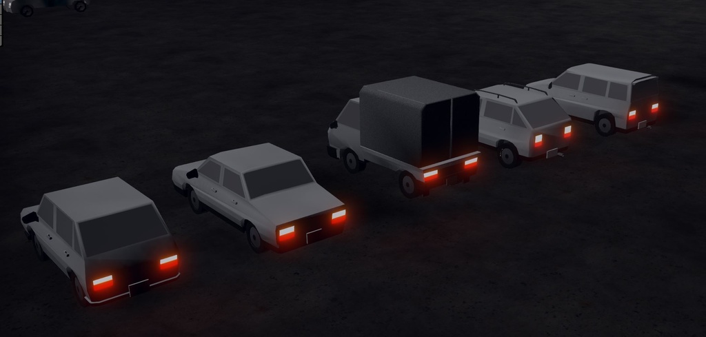 【VRchat】自動車を一列で走らせるギミック/MobcarLane