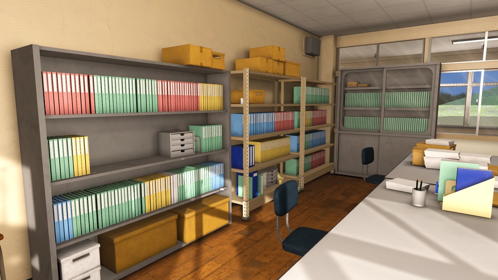 4限後、生徒会室にて/SeitokaiRoomA1【VRchatワールド】