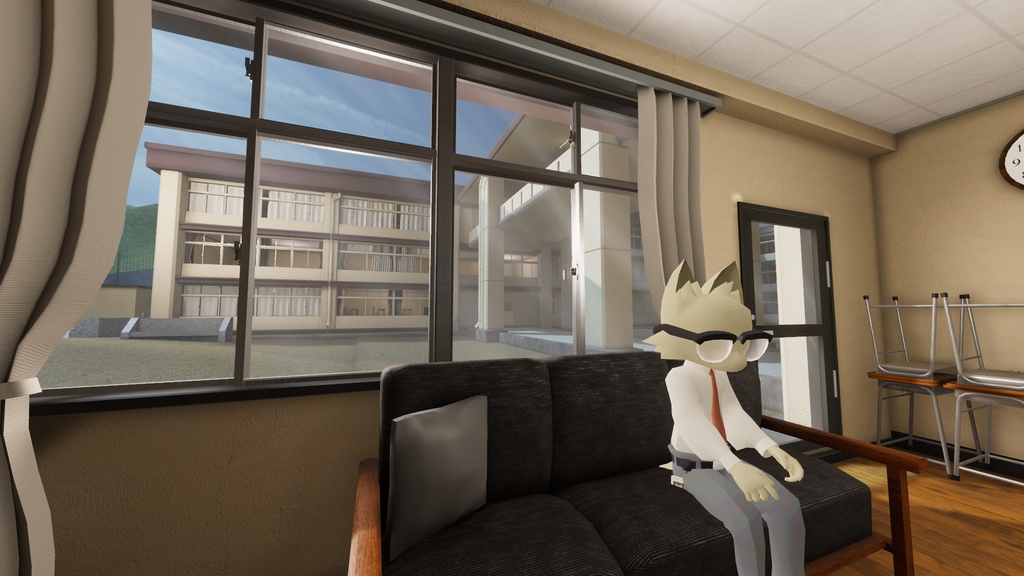 4限後、生徒会室にて/SeitokaiRoomA1【VRchatワールド】