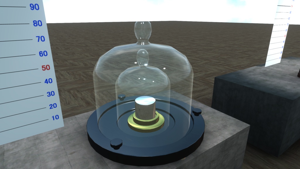 【VRchat】あそべる国際キログラム原器/International kilogram prototype