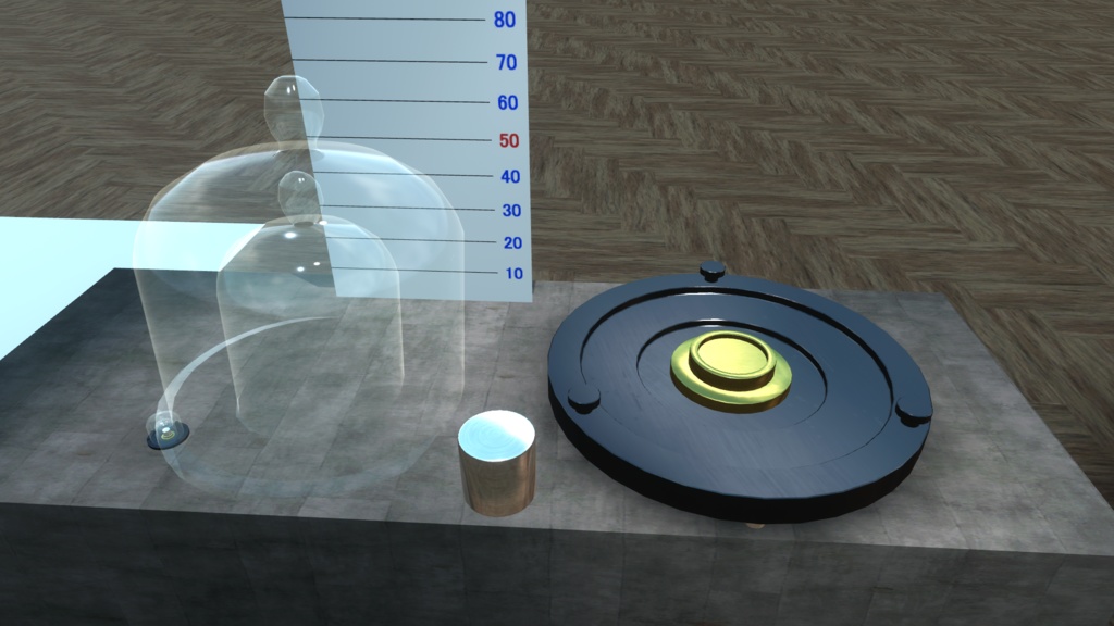 【VRchat】あそべる国際キログラム原器/International kilogram prototype