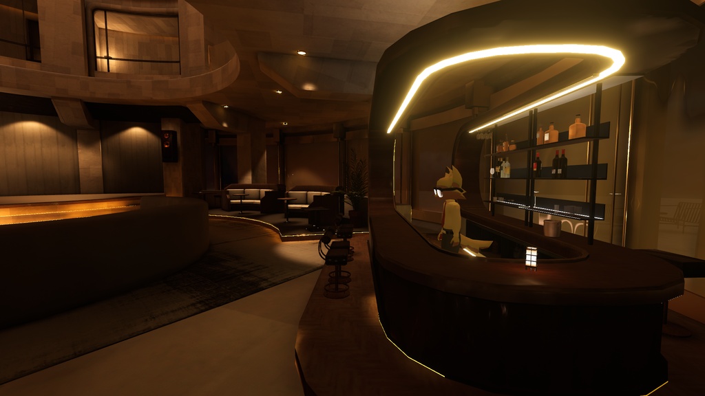 【VRChatワールド】AmberSaloonA1