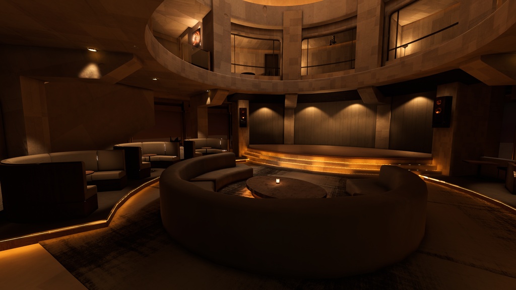 【VRChatワールド】AmberSaloonA1