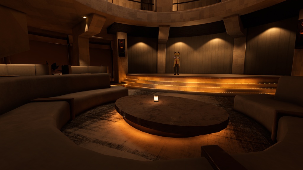 【VRChatワールド】AmberSaloonA1