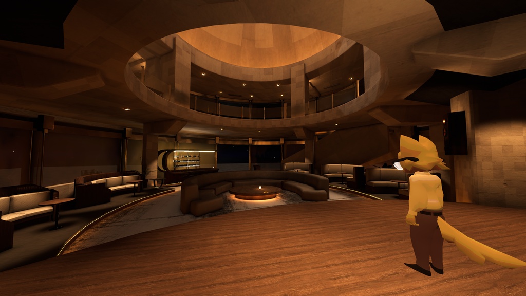 【VRChatワールド】AmberSaloonA1