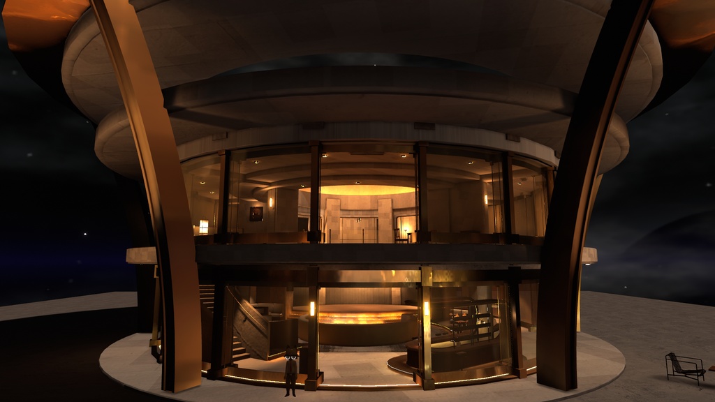 【VRChatワールド】AmberSaloonA1