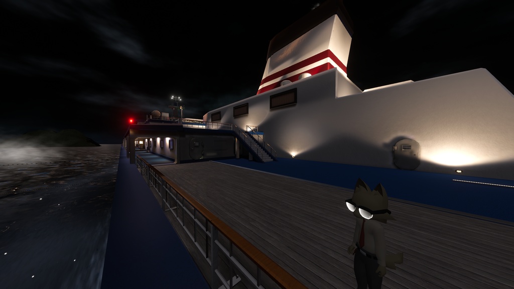 【VRChatワールド】MidnightFerryA1