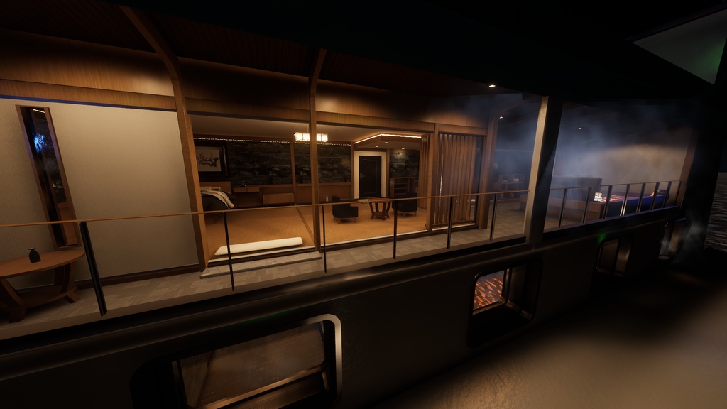【VRChatワールド】MidnightFerryA1