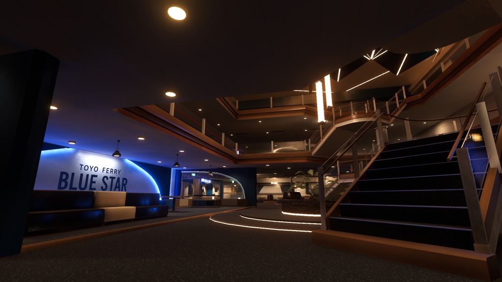 【VRChatワールド】MidnightFerryA1