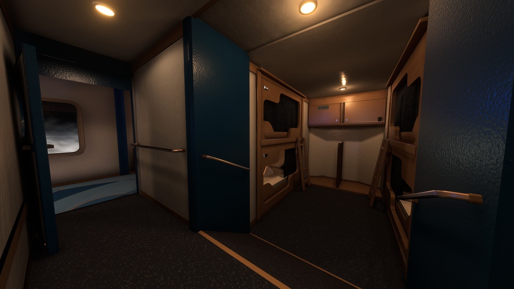 【VRChatワールド】MidnightFerryA1