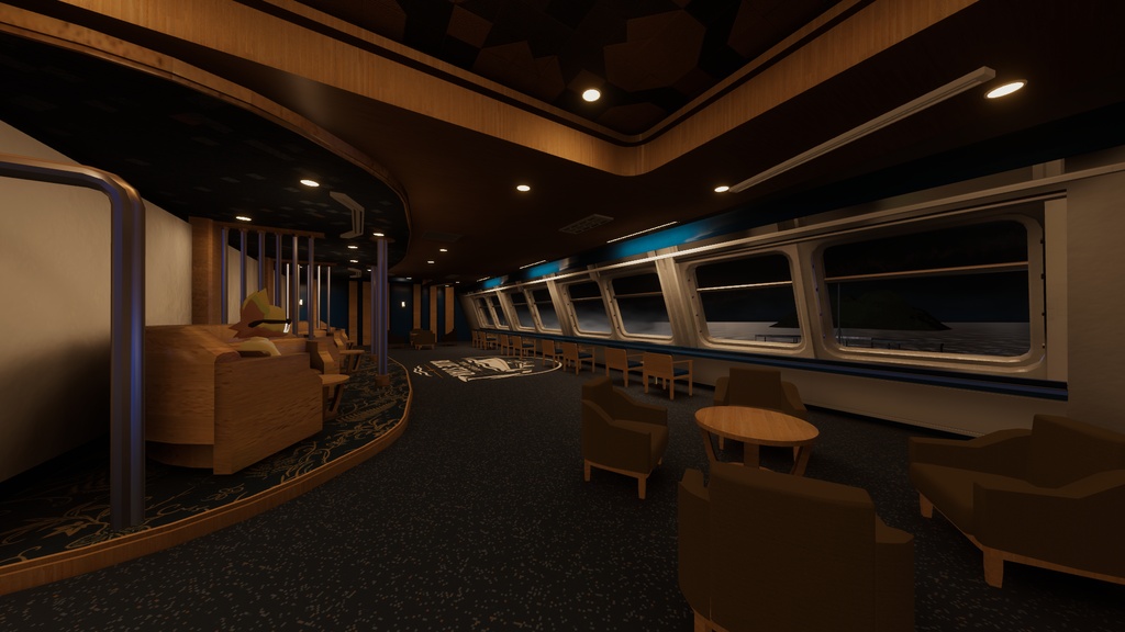 【VRChatワールド】MidnightFerryA1