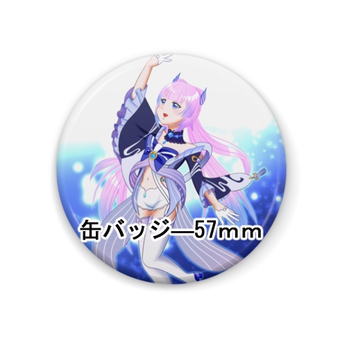 【非公式】原神 珊瑚宮心海 缶バッジ