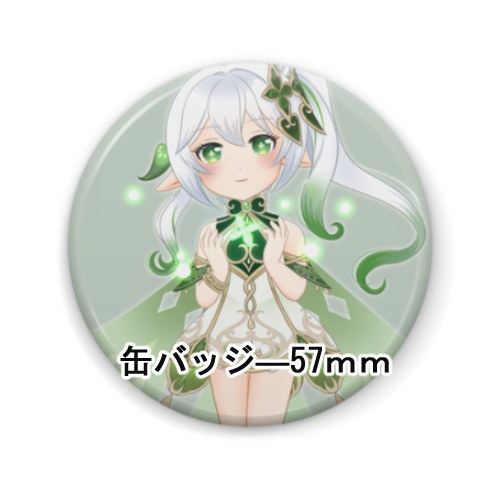【非公式】原神 ナヒーダ 缶バッジ