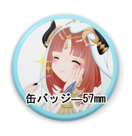 【非公式】原神 ニィロウ 缶バッジ