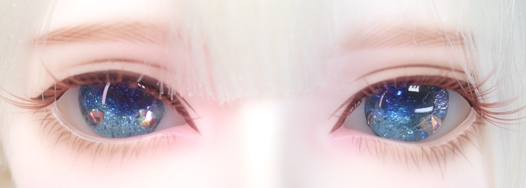 ドール レジンアイ 14mm (光彩7mm) A