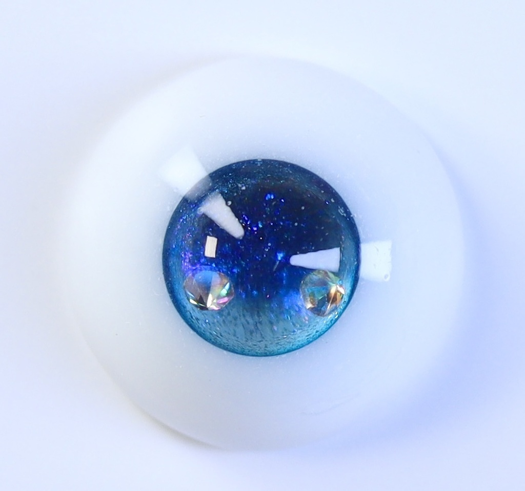 ドール レジンアイ 14mm (光彩7mm) B