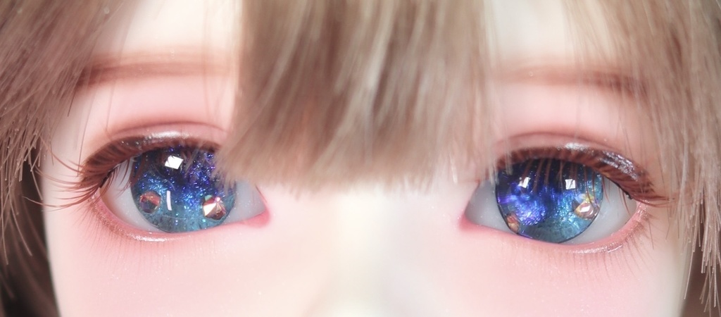 ドール レジンアイ 14mm (光彩7mm) E