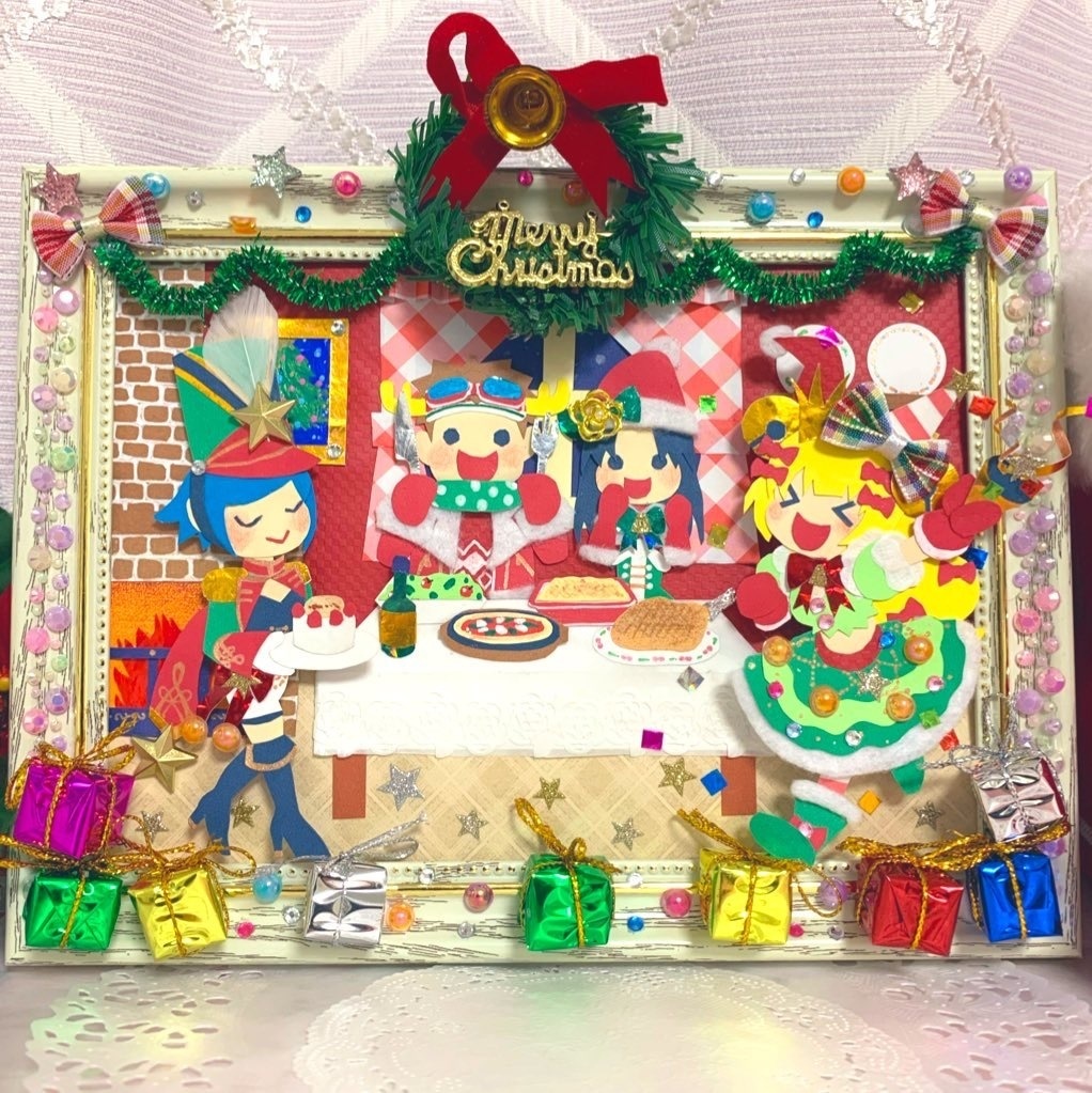 ペーパークラフト【ホーリークリスマス】