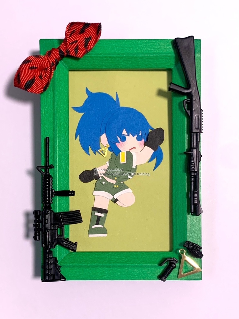 【ペーパークラフト】レオナ・ハイデルン