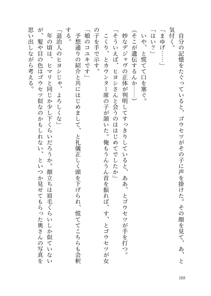 ヒヨシ過去小説本