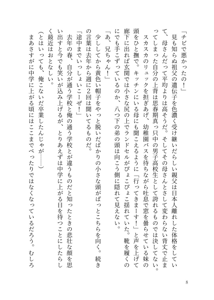 ヒヨシ過去小説本