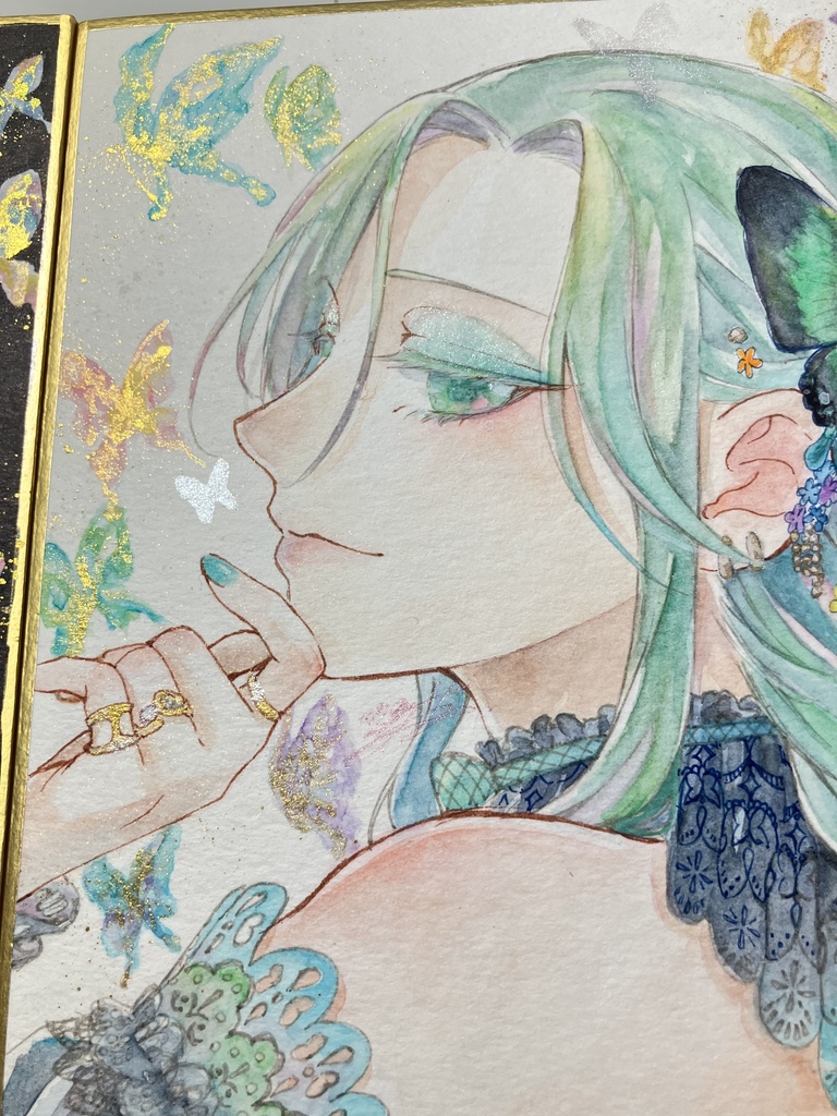 【原画販売】蝶々シリーズ アロア